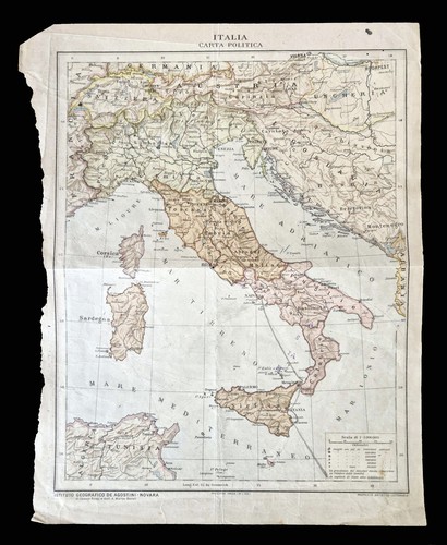 Cartina dell italia politica - cartina,