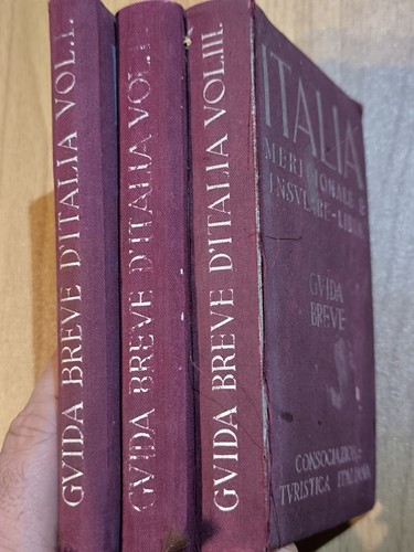 Guida breve italia - d'italia, volumi