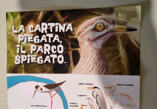 Cartina piegata parco - la,
