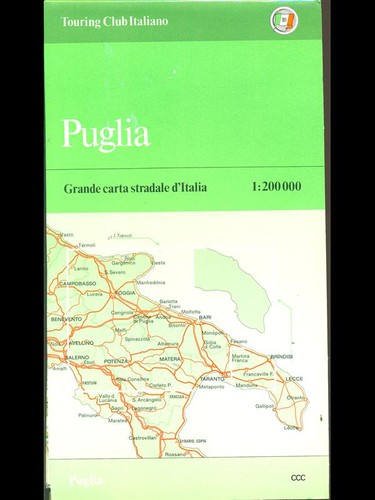Puglia cartina stradale - cartina,