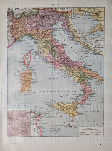 Cartina politica dell italia - cartina, dell'italia