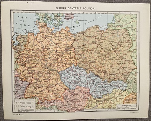 Europa centrale fisica - fisica, e
