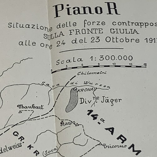 Stampa cartina piano - r, di
