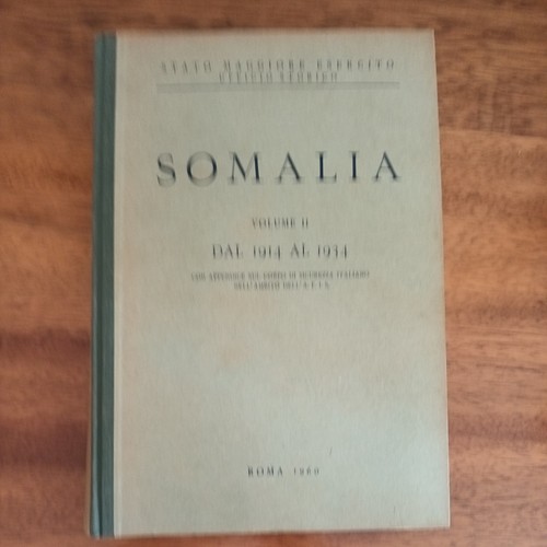 Somalia vol 1914 1934 - vol., 1914-1934